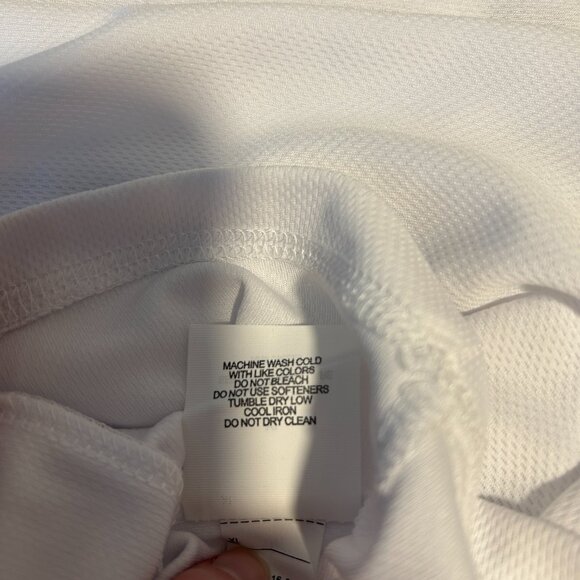 BCG BNWT women's athletic white tank top XL - Picture 5 of 5